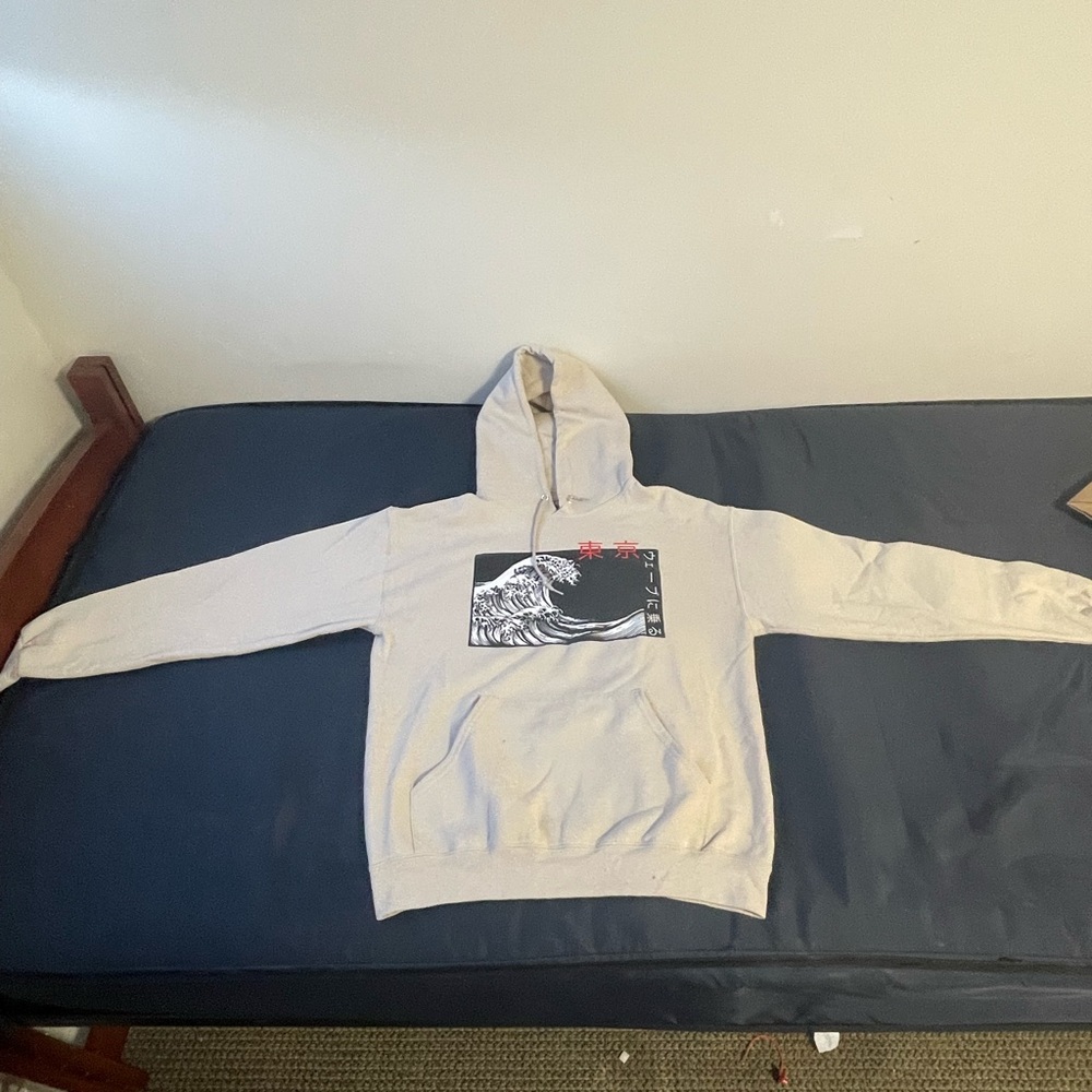Tidal Wave Japanese Hoodie